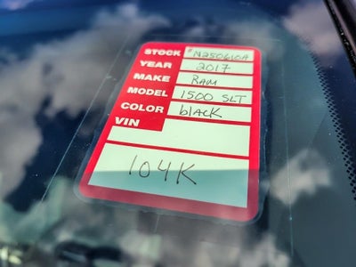 2017 RAM 1500 Big Horn