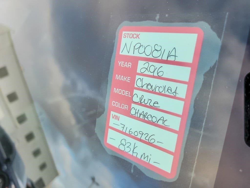 2016 Chevrolet Cruze Limited 1LT