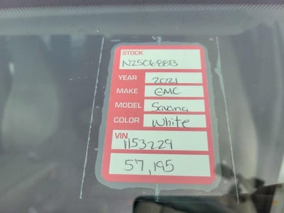 2021 GMC Savana 3500 LT