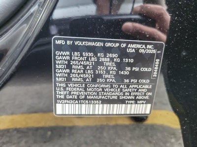 2026 Volkswagen Atlas 2.0T SEL Premium R-Line