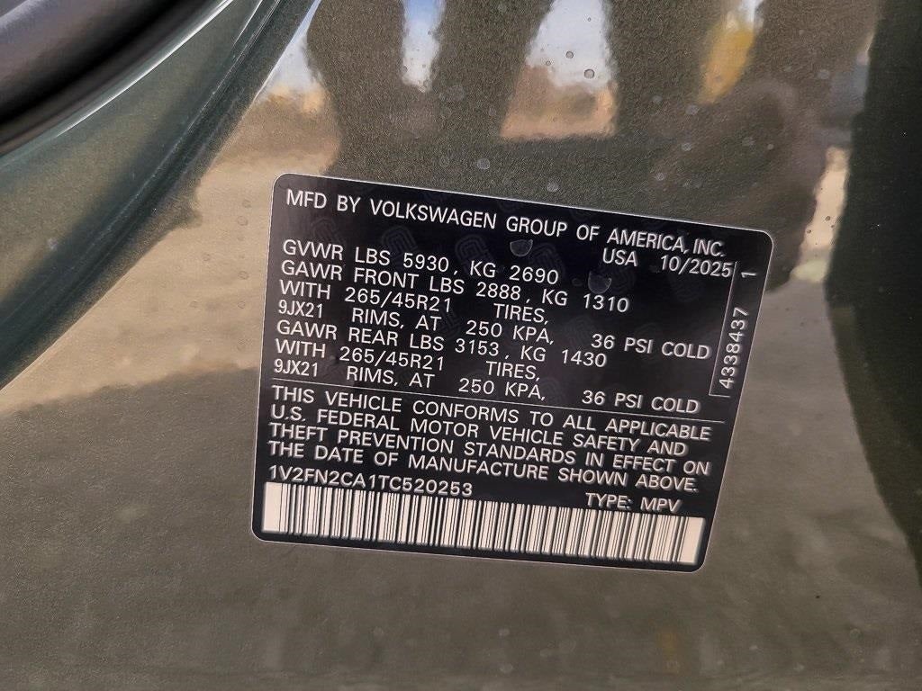 2026 Volkswagen Atlas 2.0T SEL Premium R-Line