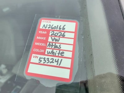 2026 Volkswagen Atlas 2.0T SEL Premium R-Line