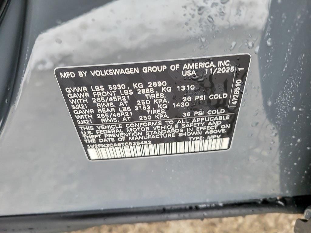 2026 Volkswagen Atlas 2.0T SEL Premium R-Line