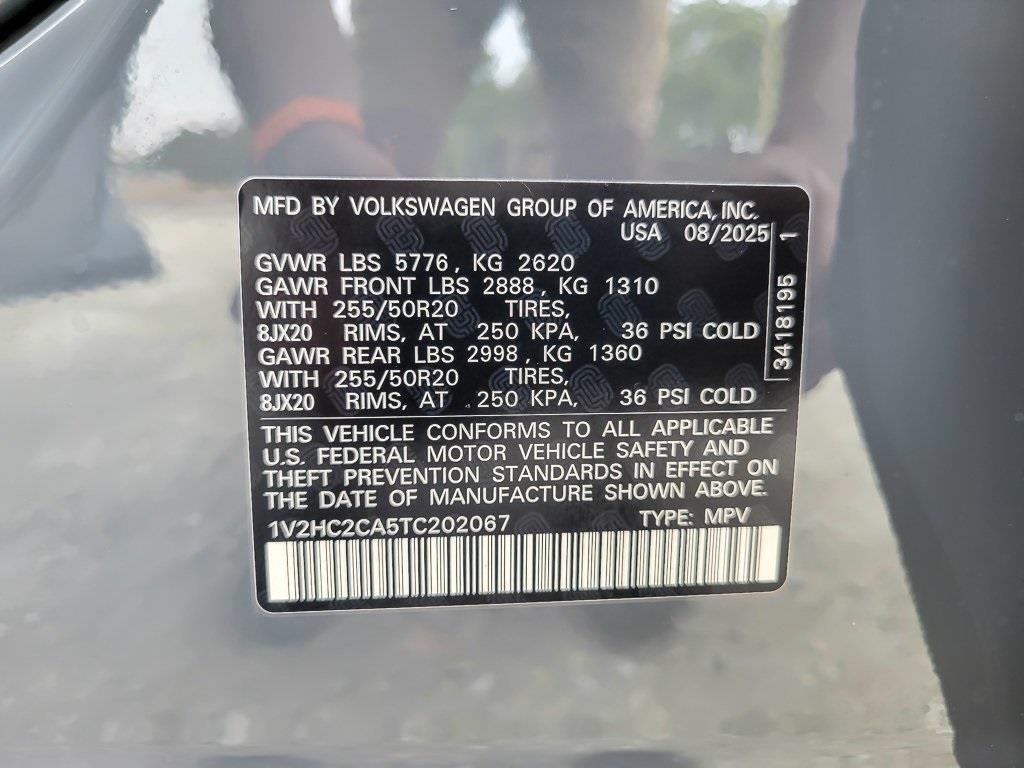 2026 Volkswagen Atlas Cross Sport 2.0T SE w/Technology