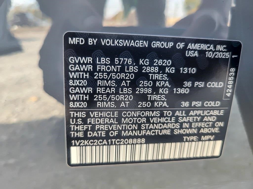 2026 Volkswagen Atlas Cross Sport 2.0T SE w/Technology