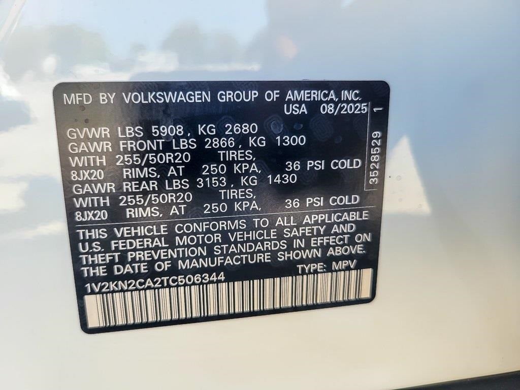 2026 Volkswagen Atlas 2.0T SE w/Technology