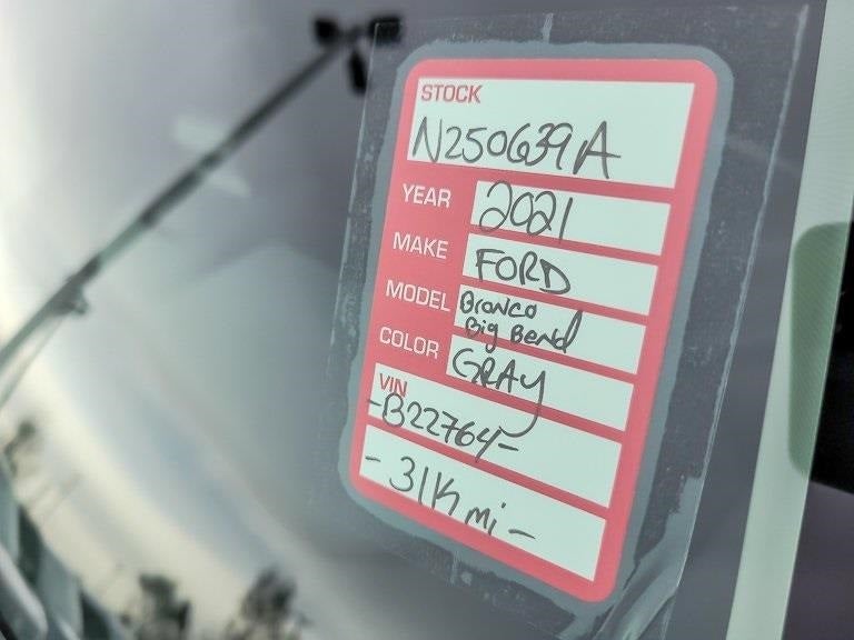 2021 Ford Bronco Sport Big Bend