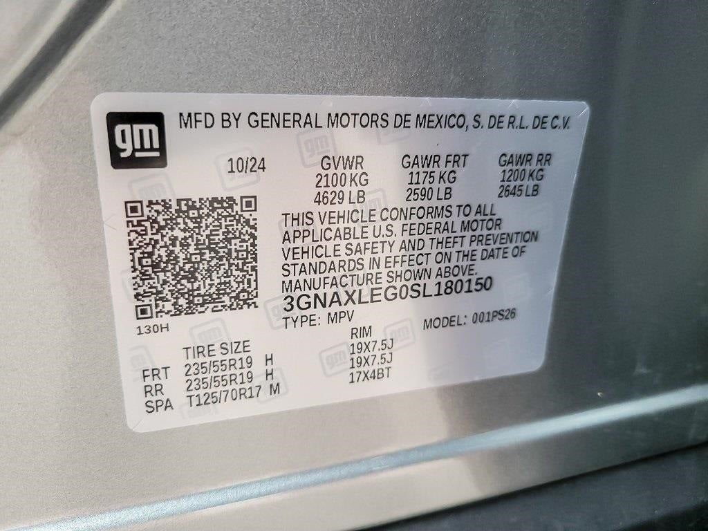 2025 Chevrolet Equinox RS