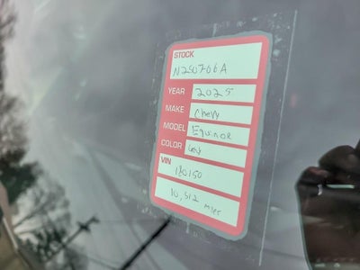 2025 Chevrolet Equinox RS