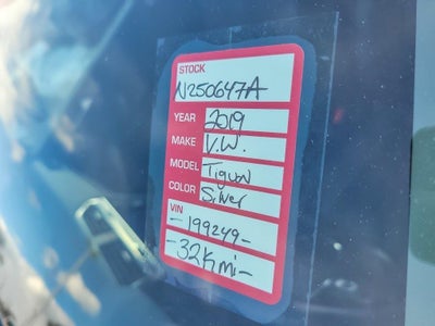 2019 Volkswagen Tiguan 4Motion