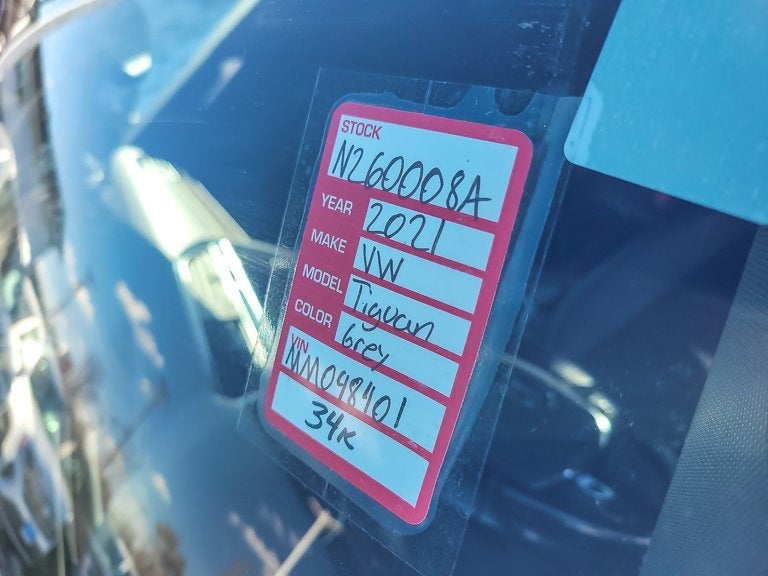 2021 Volkswagen Tiguan 2.0T SE R-Line Black