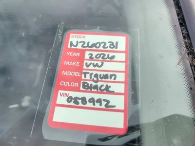 2026 Volkswagen Tiguan 2.0T S