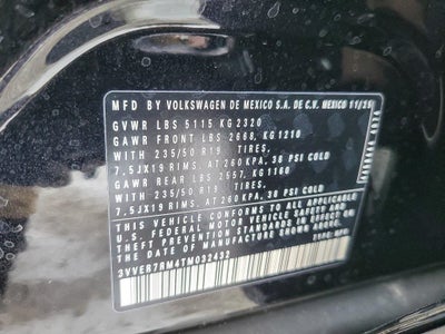 2026 Volkswagen Tiguan 2.0T SE