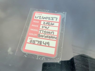 2026 Volkswagen Tiguan 2.0T SE R-Line Black