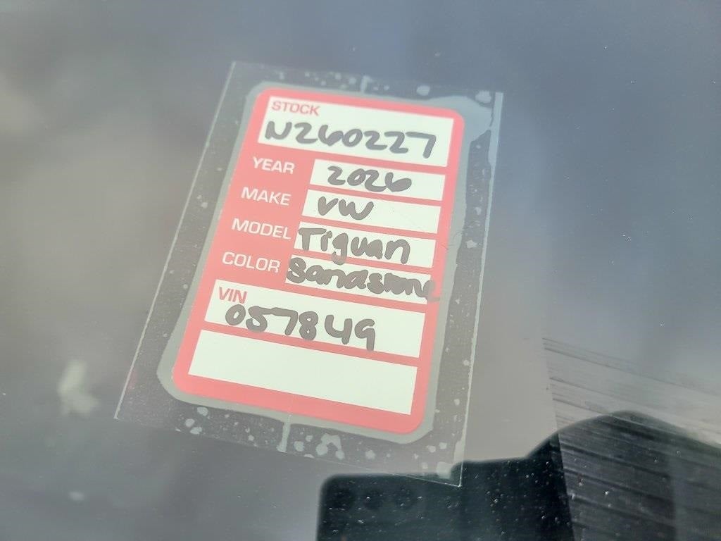 2026 Volkswagen Tiguan 2.0T SE R-Line Black