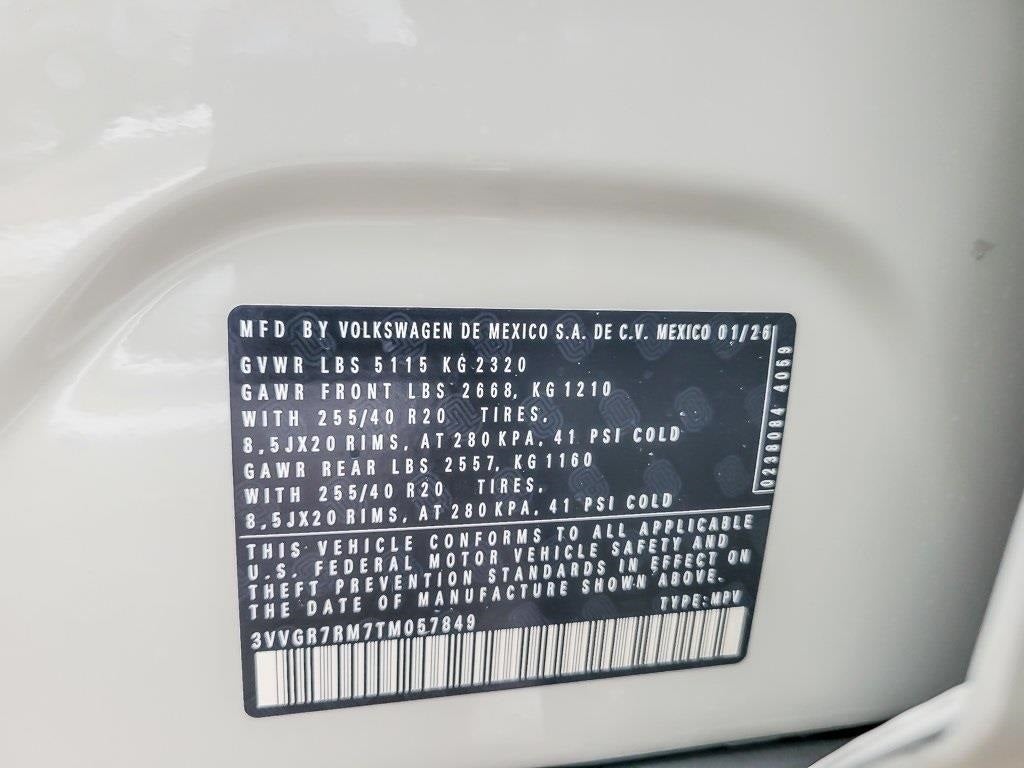 2026 Volkswagen Tiguan 2.0T SE R-Line Black