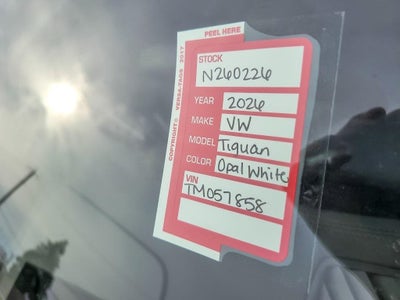 2026 Volkswagen Tiguan 2.0T SE R-Line Black