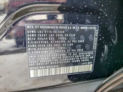 2026 Volkswagen Tiguan 2.0T SE R-Line Black