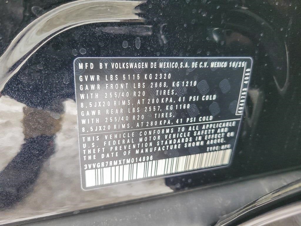 2026 Volkswagen Tiguan 2.0T SE R-Line Black