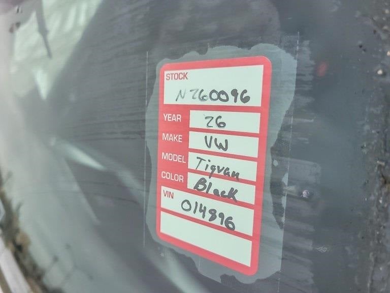 2026 Volkswagen Tiguan 2.0T SE R-Line Black