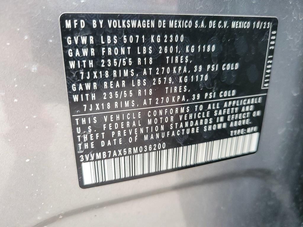 2024 Volkswagen Tiguan 2.0T SE