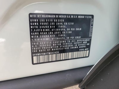 2026 Volkswagen Tiguan 2.0T SE