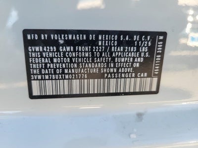 2026 Volkswagen Jetta GLI 2.0T Autobahn