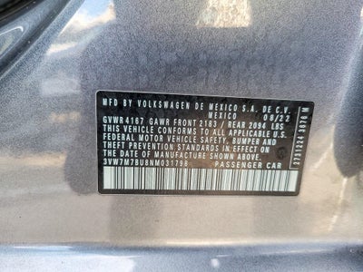 2022 Volkswagen Jetta 1.5T SE