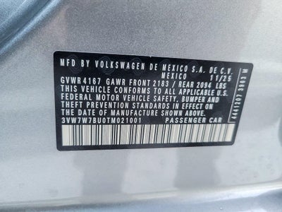 2026 Volkswagen Jetta 1.5T SE