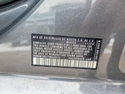 2026 Volkswagen Jetta 1.5T Sport