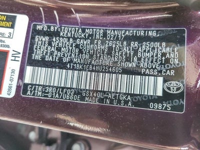 2017 Toyota Avalon XLE Premium