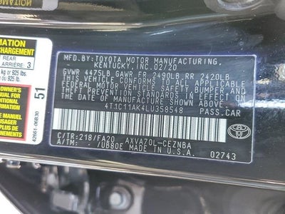 2020 Toyota Camry LE