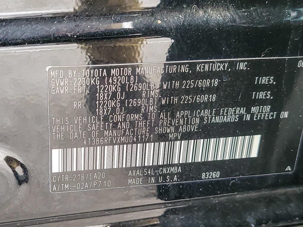 2021 Toyota RAV4 Hybrid XLE Premium