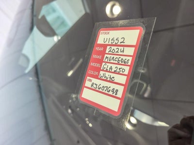 2024 Mercedes-Benz GLA GLA 250 4MATIC®