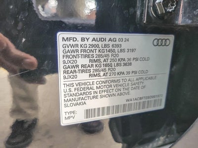 2025 Audi Q7 45 Premium quattro