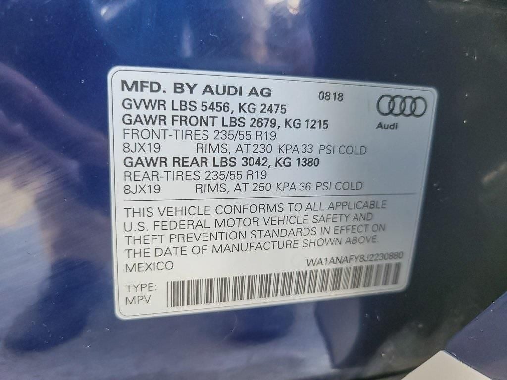 2018 Audi Q5 2.0T quattro