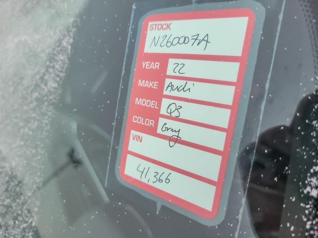 2022 Audi Q3 Premium Plus S Line quattro