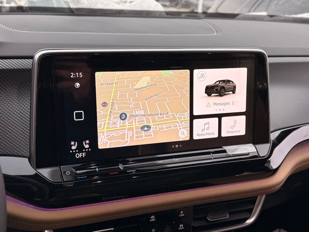 2026 Volkswagen Atlas Cross Sport 2.0T SEL R-Line Black