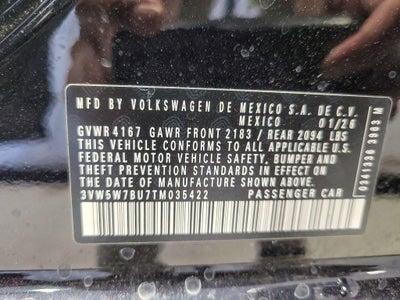 2026 Volkswagen Jetta 1.5T S